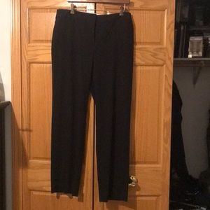 Liz Claiborne black dress business pants boot cut